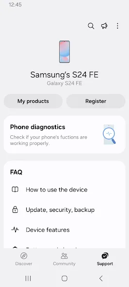 Samsung Members screenshot 3