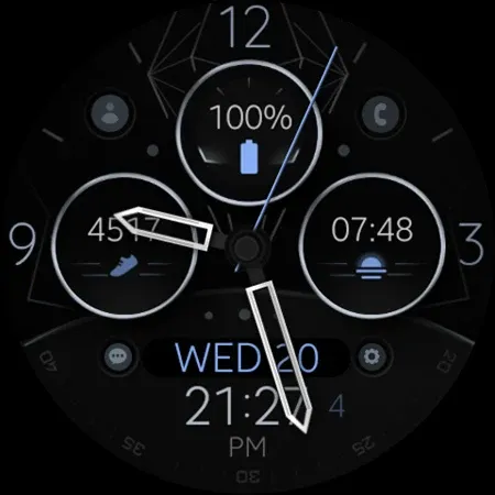 Dream 149 hybrid watch face screenshot 9