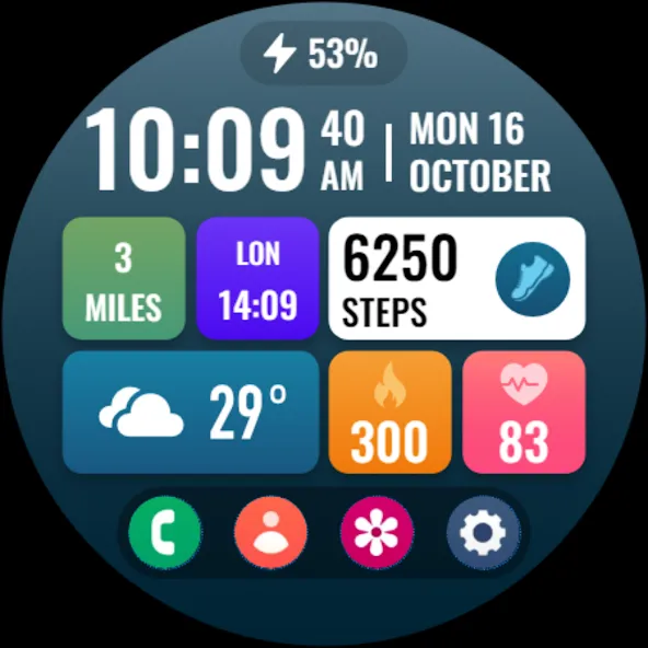 PRIME Home OS 3 Watch Face screenshot 12