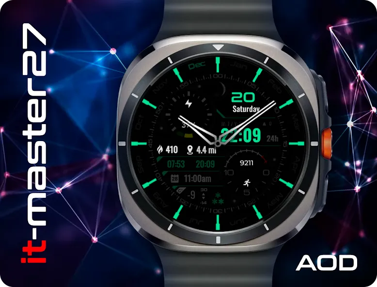 it-M002_Quantum Watch Face screenshot 8