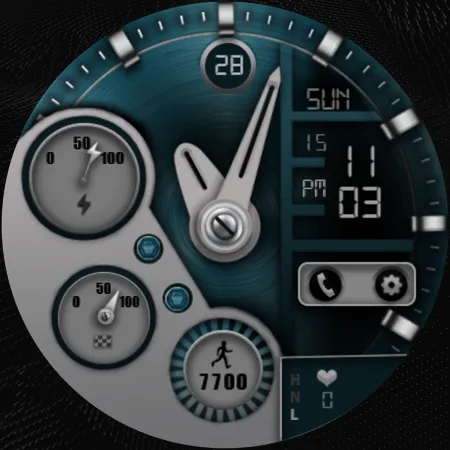 W-Design WOS053 - Watch Face screenshot 10