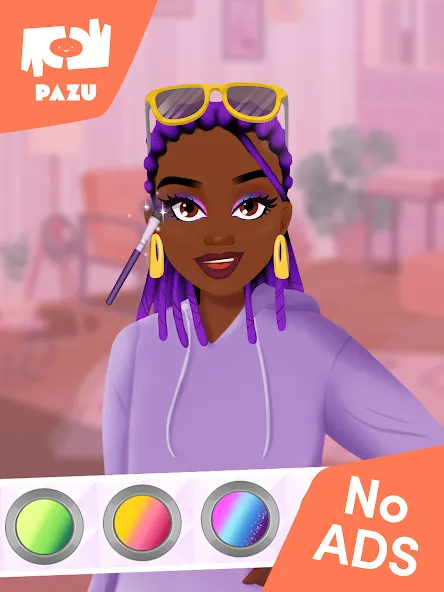 メイクの女の子 2 -子供のためのゲーム screenshot 7