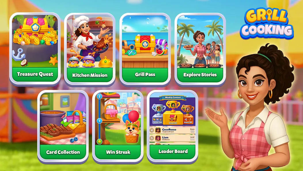 Grill Cooking: Sort Challenge screenshot 32