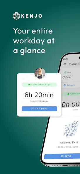 Kenjo – workforce management screenshot 1