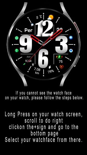 Analog Watchface FSW299 screenshot 1