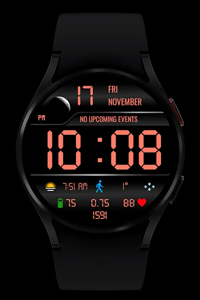 WR 007 MOD Digital Watch Face screenshot 6