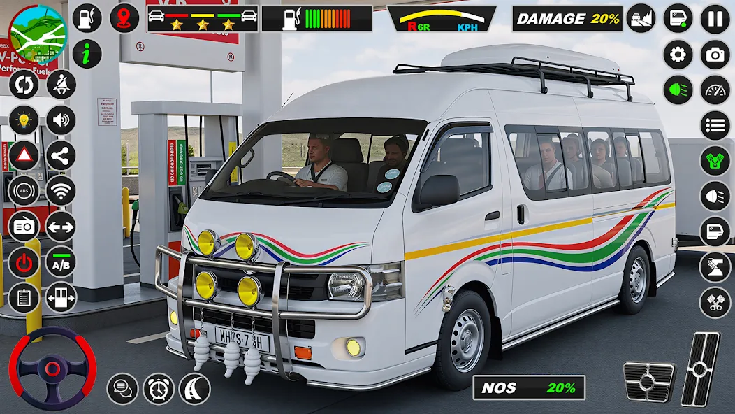 Mini Coach Bus Game Van Game screenshot 8