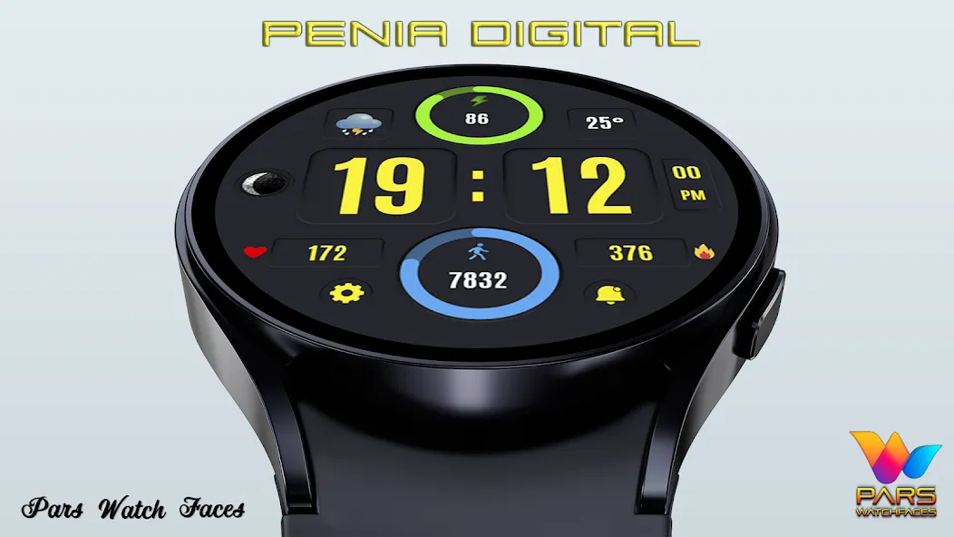 Penia Digital Watch Face screenshot 4