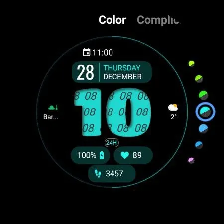 Dens BigHours Watch Face screenshot 17