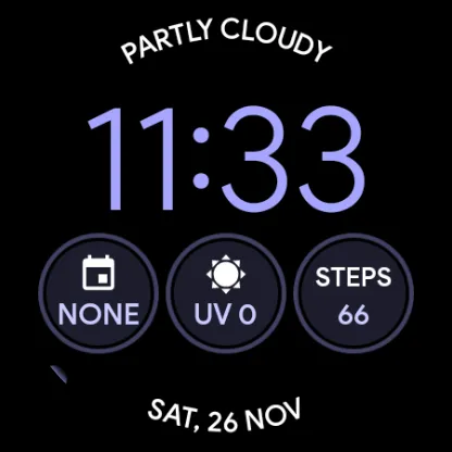 JHW Digital You 2: Watch face screenshot 8