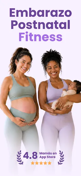 FitMama: Embarazo & Postnatal screenshot 1