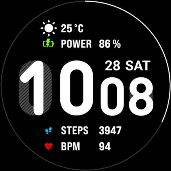 Watch face CNW0029 screenshot 5