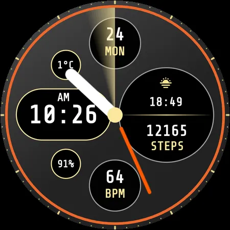 Pure Classic Watch Face screenshot 8
