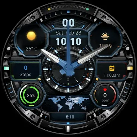ChronoSphere watchface mono17 screenshot 20