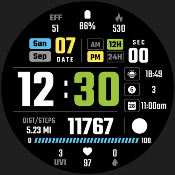 Moonlace Watch Face screenshot 17