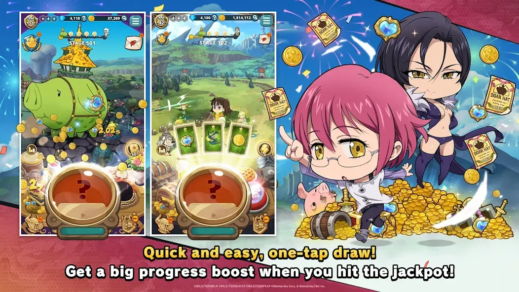 The Seven Deadly Sins: IDLE screenshot 3