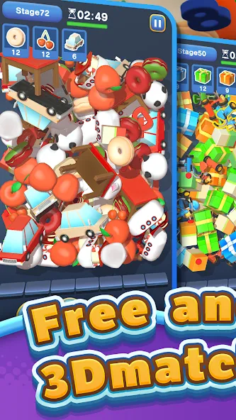 Toy Room - 3D Match Game screenshot 1