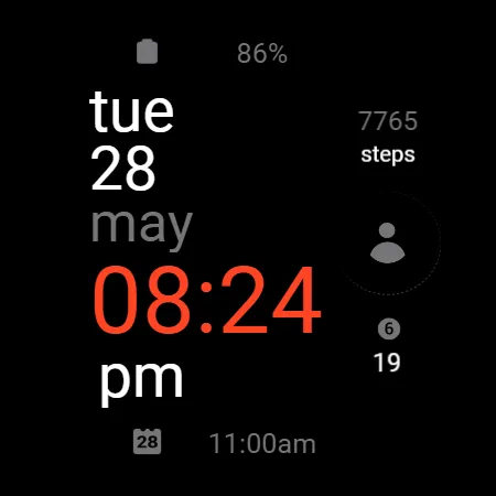 Something Large: Watchface screenshot 6