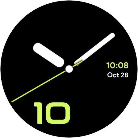 Dark Analog - Watch face screenshot 9