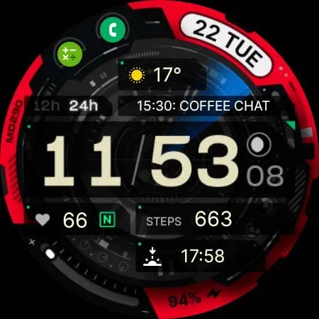 MD290 Digital watch face screenshot 28