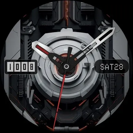 Alien Spaceship Watch Face screenshot 11