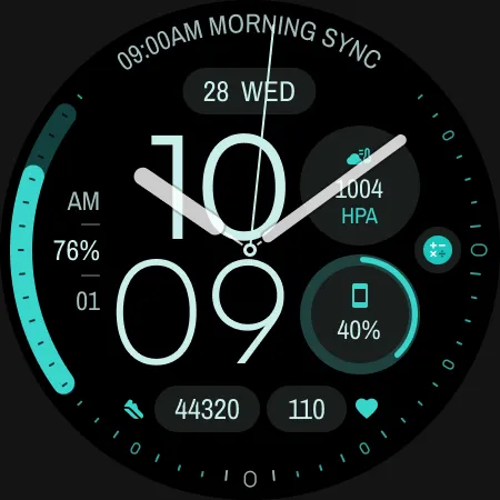 TKS 37 Orio Watch Face screenshot 15