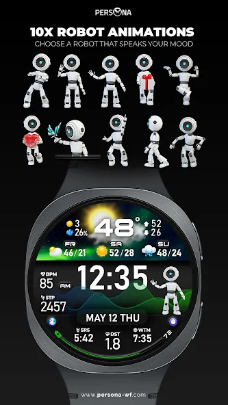 PER33 Ultra Chart Watch Face screenshot 5