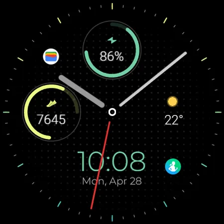 TVV Minimal 6 Watch Face screenshot 8