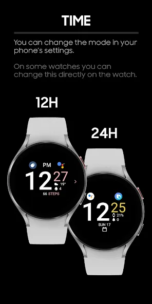 JHW Digital Plus: Watch face screenshot 6