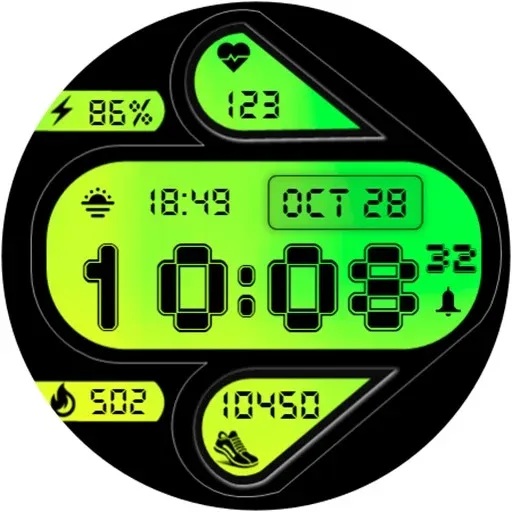 Arrow face minimalist digital screenshot 20