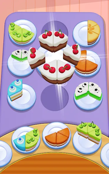 Cake Sort - clasificar tartas screenshot 11