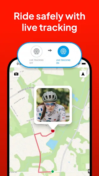Map My Ride: Bicicleta Mapas screenshot 2