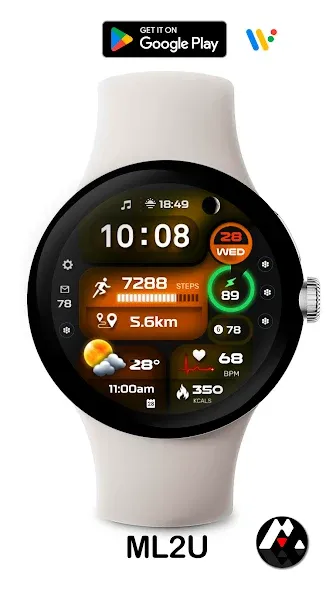 ML2U 255 Watch Face screenshot 7