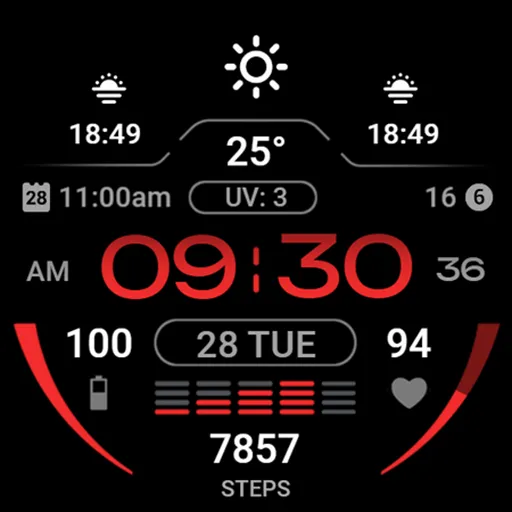 OMG 448 Weather Fitness Watch screenshot 26