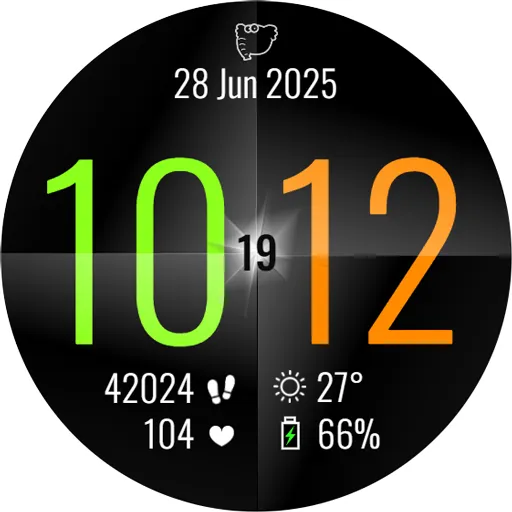GS005 - Geometric Watch Face screenshot 22