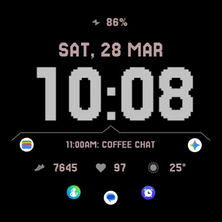 TVV Minimal 9 Watch Face screenshot 11