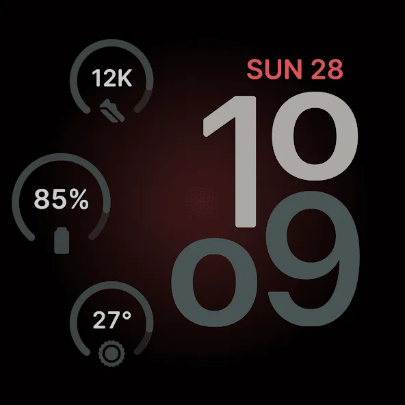 Metropolis Watch Face screenshot 40