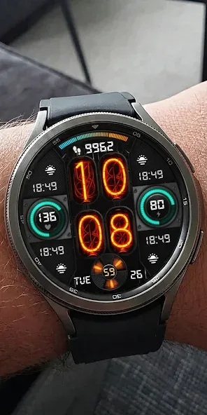 Nixie Fenix 8 Digital Wear OS screenshot 3