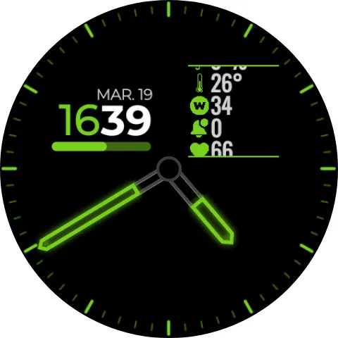 H.eadhunter / WearOS watchface screenshot 7