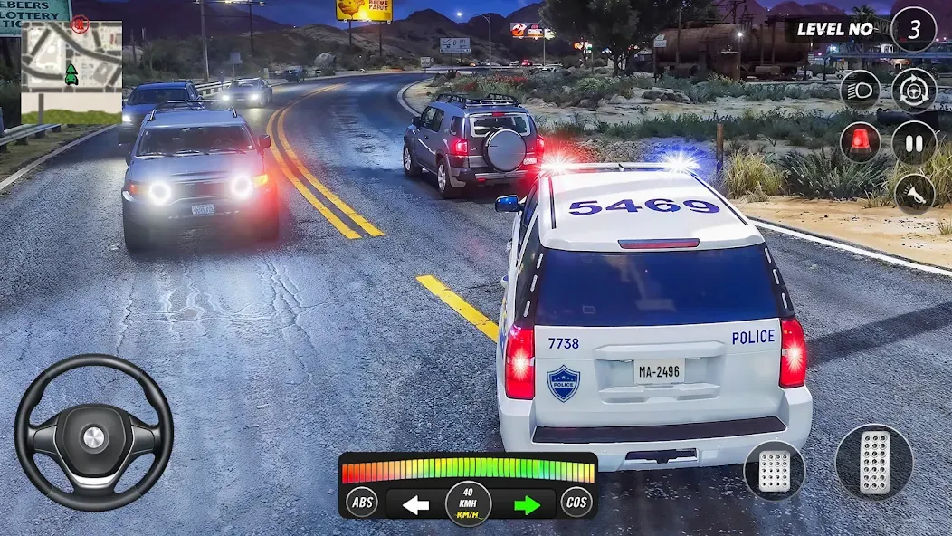 Police Car Driving Cop Game 3D screenshot 1