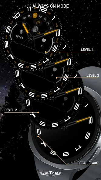 Hybrid Watch Face 012 screenshot 5