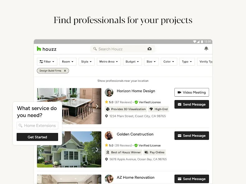 Houzz - Home Design & Remodel screenshot 8