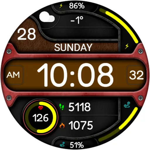 DIGI TRAMON URX52 Watch face screenshot 15