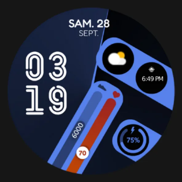 Radar Time Watch Face screenshot 22