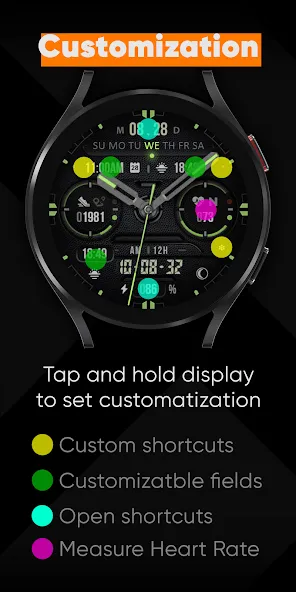 KF162 WATCH FACE screenshot 6