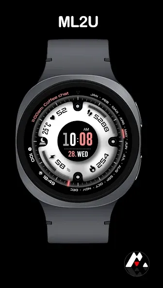 ML2U 299 Watch Face screenshot 3