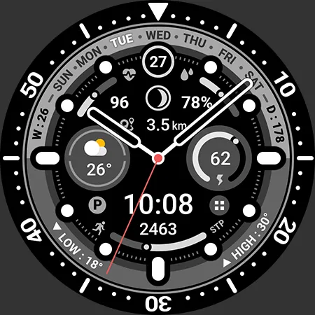 BRN205 : Watch Face screenshot 25