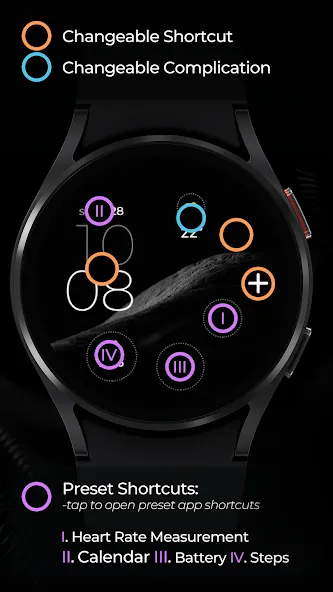 TVV Minimal 3 Watch Face screenshot 4