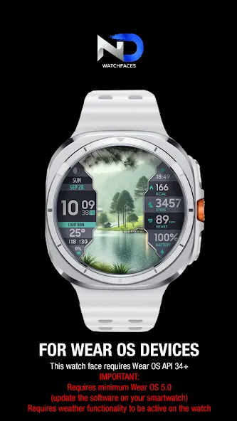 Weather Watchface — NDW076 screenshot 20