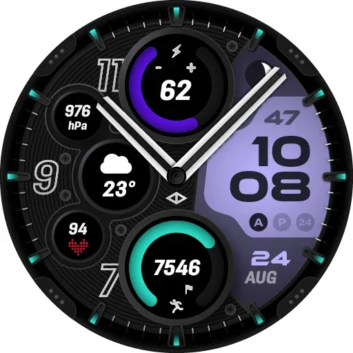 Perpetual 2: Hybrid Watch Face screenshot 28